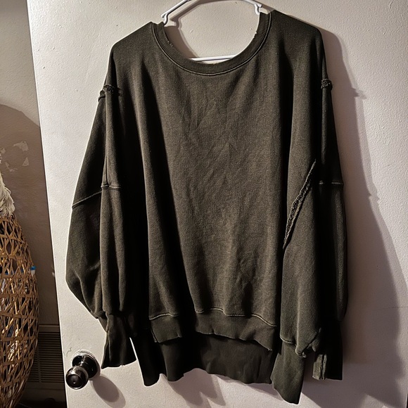 We The Free Sweaters - FREE PEOPLE Camden Dark Green size LARGE